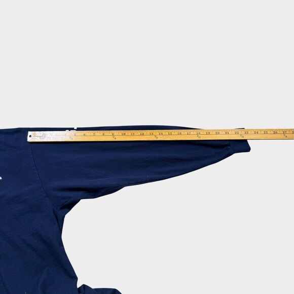 SZA SOS Tour Merch Long Sleeve Shirt Navy Blue XL Top Dawg TDE Hockey Jersey Tee - Picture 12 of 12